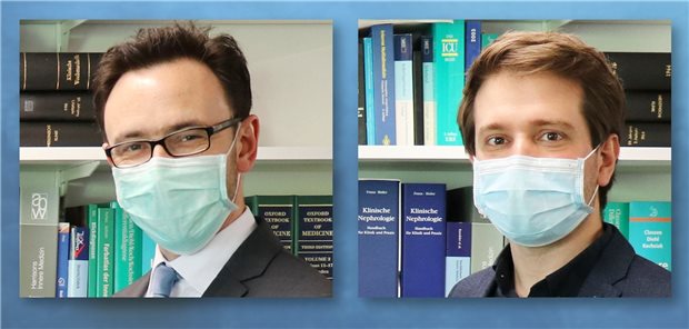 Zwei Forscher teilen sich Theodor-Frerichs-Preis der DGIM Dr. Ron Daniel Jachimowicz (links) und Dr. Jakob Nikolas Kather teilen sich den Theodor-Frerichs-Preis.
