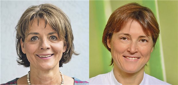 Dr. Sabine Fischer (l.) und Professor Diana Steinmann sitzen in Mainz bzw. Hannover für die Liste Integrative Medizin im Parlament der jeweiligen Landesärztekammer.