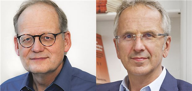 Dr. Stefan Schmidt-Troschke (l.) und Professor Andreas Michalsen sind Gründungsmitglieder der Allianz für integrative Medizin &amp; Gesundheit.