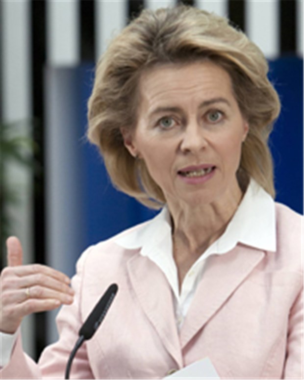 Von der Leyen will Spartengewerkschaften an den Kragen Dr. Ursula von der Leyen.