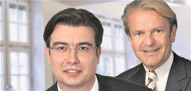 „Wir sollten die jungen Ärzte fragen!“ Dr. iur. Christian Rybak (links) und Professor Dr. Alexander Ehlers.
