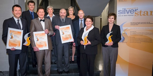 Graswurzelprojekte erhalten 25000 Euro Dr. med. Detlef Kuhn, Torsten Flöttmann, Dr. med. Michael Herr, Dr. Ortrud Hamann, Peter Grau, Hilde Herr, Prof. Dr. med. Cornel Sieber, Irene Feucht, Marie-Louise Thiel.