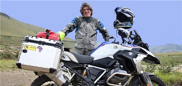 Drei bis vier Mal im Jahr
geht es für den Arzt mit
einer Enduro-Maschine
ins Gelände.