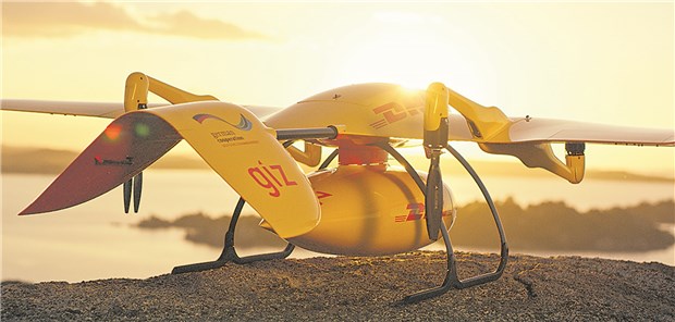 Premiere für die Impf-Drohne Drohnen wie der „DHL-Paketkopter 4.0“ könnten künftig die Versorgung entlegener Regionen mit Arzneien unterstützen. DHL