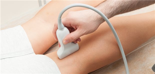 Duplexsonographie der Beinvenen zur Diagnostik der TVT.