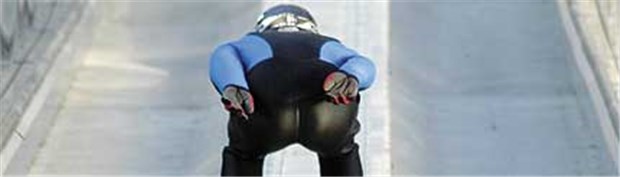Kürzere Skier für magere Sportler Durch Abmagern versuchen sich einige Skispringer einen Vorteil zu verschaffen.