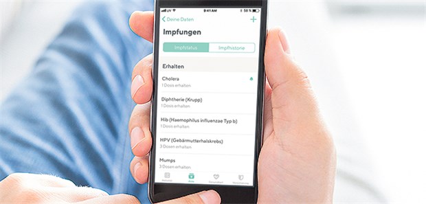 Start frei für die E-Akte und App "Vivy" E-Akte mit eingebauten Impf-Infos: Auch an Termine kann die App Vivy erinnern.