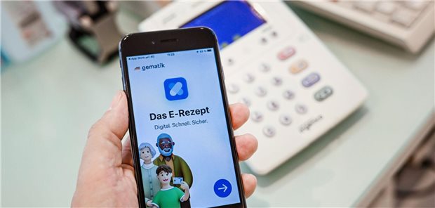 E-Rezept-App vor Terminal