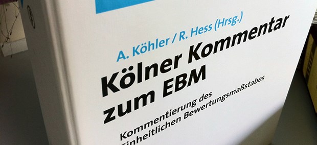 Müller will mehr EBM-Ziffern EBM: Nach dem Willen von KBV-Vorstand Müller soll er künftig mehr auf die hausärztlichen Leistungen eingehen.