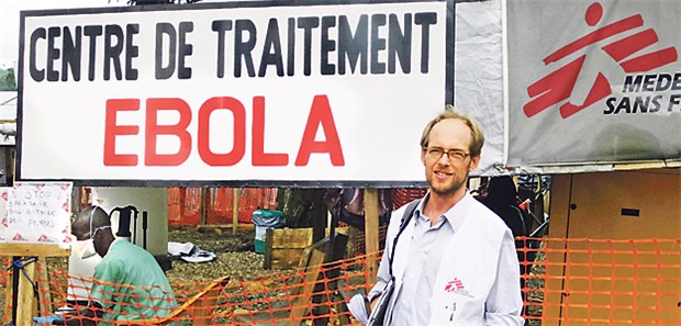 Ebola ist nicht vorbei! Ebola-Zentrum von Ärzte ohne Grenzen in Guinea.