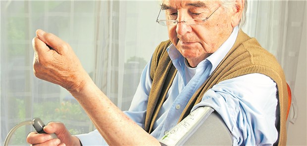 Gesundes Herz = geringeres Demenzrisiko Ein Blutdruck von unter 120/80 mmHg ist ein Kriterium für die kardiovaskuläre Gesundheit.