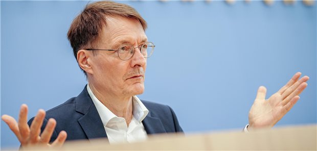 Ein Brief von der KBV? Davon wusste Bundesgesundheitsminister Karl Lauterbach 