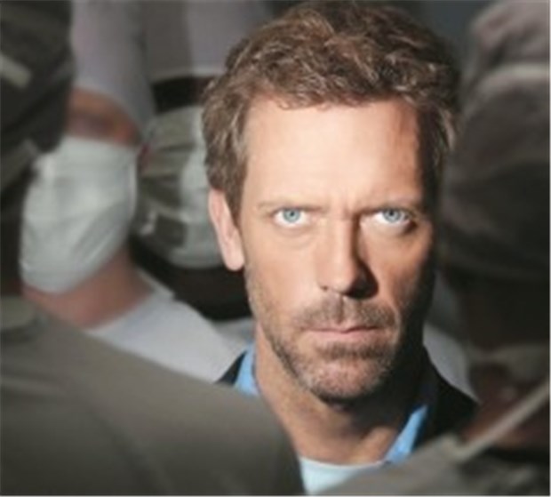 Blogger merken, wenn "Dr. House" in der Klinik pfuscht Ein Ekel und ein guter Arzt: Hugh Laurie als "Dr. House".