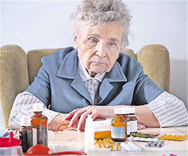 Ein großes Problem bei alten Patienten Ein Haufen verschiedener Arzneien - Polymedikation ist vor allem im Alter ein Problem.