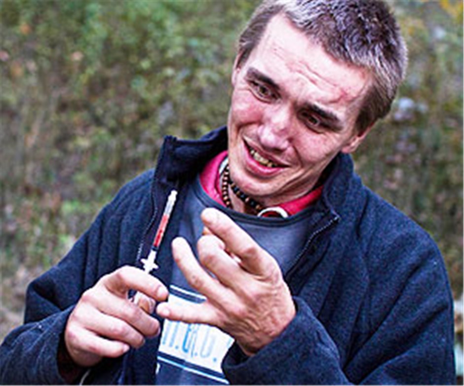 Die Haut verrät die Drogensucht