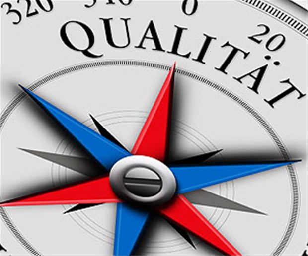 Qualität wird messbar Ein Kompass der Qualität: Mit objektiven Parametern soll Qualität messbar gemacht werden.