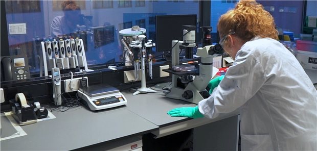 Amerikaner und Europäer ziehen bei COVID-19-Vakzine an einem Strang Ein Labor von Johnson & Johnson. Das US-Unternehmen arbeitet an einer DNA-Vakzine.