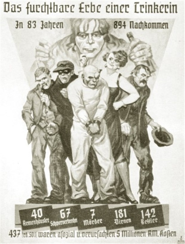 Genetiker sprechen erstmals von "schwerer Schuld" ihrer Kollegen Ein Propagandabild, das 1936 in der Monatsschrift "Volk und Rasse" erschienen ist. Humangenetiker lieferten damals pseudowissenschaftliche Argumente für die Diskriminierung ganzer Volksgruppen.