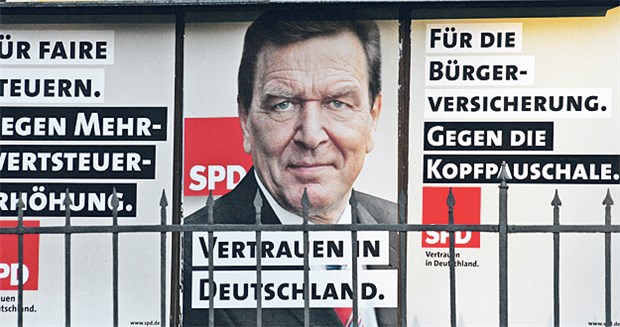 Neuer Anlauf für die Bürgerversicherung Ein Wiedergänger: 2005 warb die SPD für die Bürgerversicherung - 2016 tut sie dies erneut.