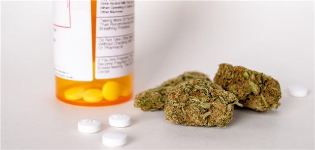 Marihuana und Tabletten