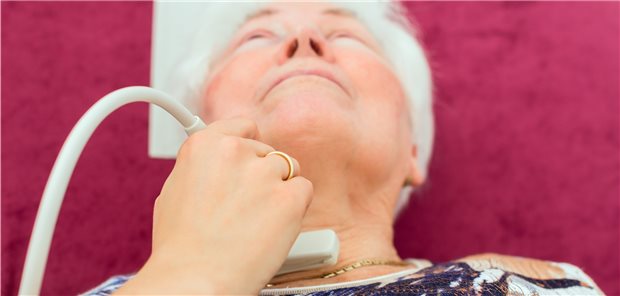 Ein routinemäßiges Schilddrüsen-Screening.