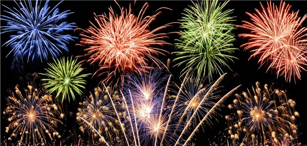 Feinstaub-Feuerwerk an Silvester Ein spektakuläres Feuerwerk gehört für viele Menschen zu Silvester dazu.
