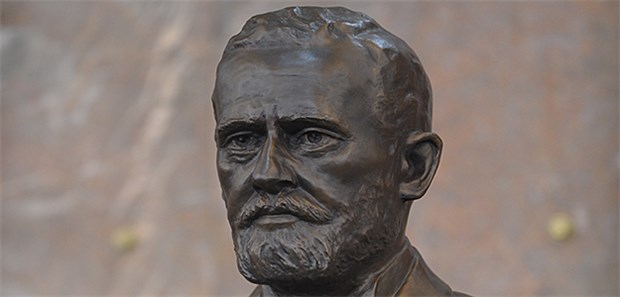Paul Ehrlich-Preise für Botenstoff- und Fett-Forschung Eine Büste von Paul Ehrlich: 1908 erhielt er den Nobelpreis für Medizin.
