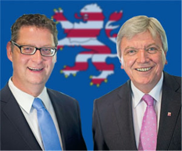 Kopf-an-Kopf-Rennen um die Macht Eine Landtagswahl im Schatten: Die Landespolitiker in Hessen tun sich schwer, mit eigenen regionalen Themen zu punkten.