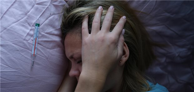 Eine Meningitis tritt zwar selten auf, kann aber bei einer Infektion mit Bornaviren tödlich verlaufen.