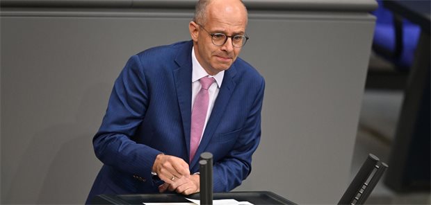 Der CDU-Politiker Michael Brand spricht im Deutschen Bundestag.