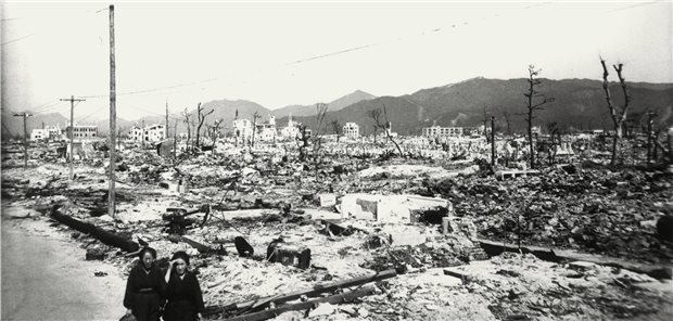 „Wir werden Euch im Atomkrieg nicht helfen können!“ Eine Stadt, dem Erdboden gleichgemacht: Hiroshima im August 1945