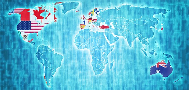 Wo sollten künftige Koalitionäre im Gesundheitssystem ansetzen? Eine Übersicht, über die OECD-Mitglieder auf der Weltkarte.