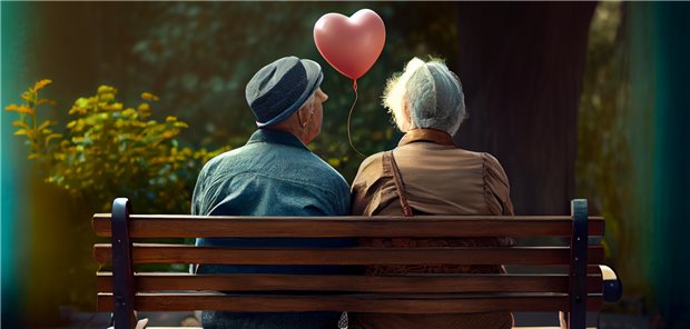Eine stabile Beziehung im fortgeschrittenen Alter kann möglicherweise auch vor glykämischen Entgleisungen schützen. (Symbolbild mit Fotomodell)