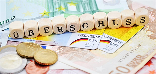 Das Kassenpolster wächst und wächst Einen Überschuss von knapp 20 Milliarden Euro haben die Krankenkassen angesammelt.