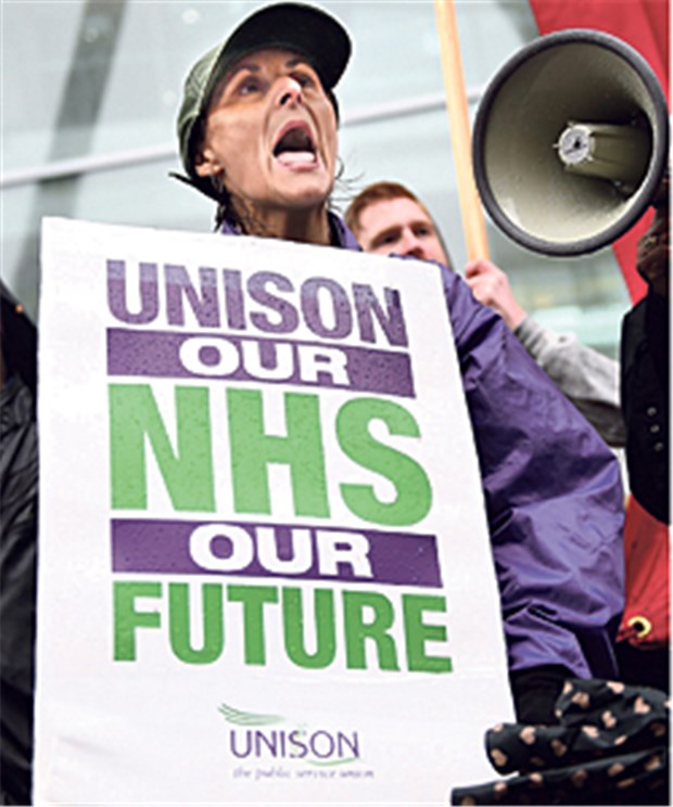 Gesundheit ist das Wahlkampf-Thema Nummer eins Eines der großen Themen im britischen Unterhaus-Wahlkampf: der Nationale Gesundheitsdienst.
