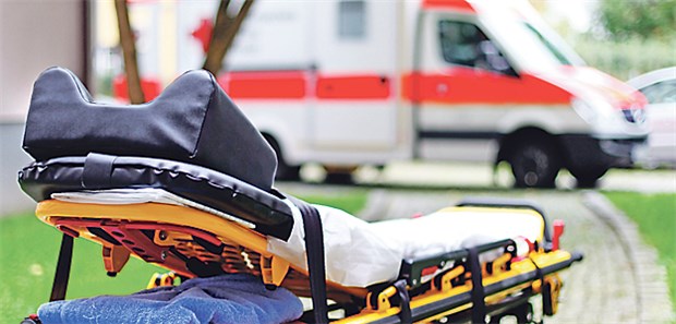 Personalvermittler soll Notärzte auf's Land zaubern Einsatz eines Notarztwagens: In manchen sächsischen Regionen könnte bald die Besetzung fehlen.