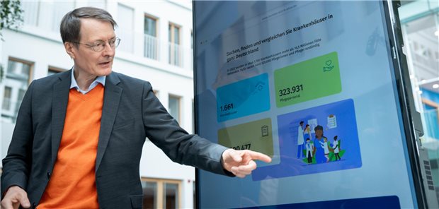Ende Mai stellte Bundesgesundheitsminister Lauterbach den Atlas online.