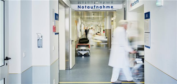 Blick in eine Notaufnahme