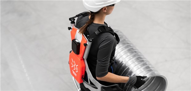 Exoskelette und smarte Medizin-Robotik Entlastung beim Heben: German Bionic präsentiert das nach eigenen Angaben erste Roboter-Exoskelett für das industrielle Internet der Dinge.
