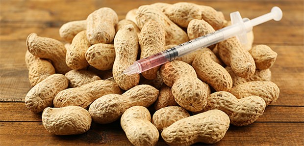 Erdnuss-Allergie – zwei Prozent der Kinder und ein Prozent der Erwachsenen in wohlhabenden Ländern sind davon betroffen.