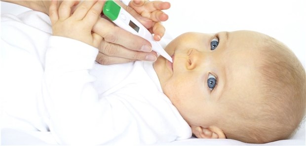 Etwa 8 bis 13 Prozent der Babys mit Fieber haben eine schwerwiegende bakterielle Infektion.