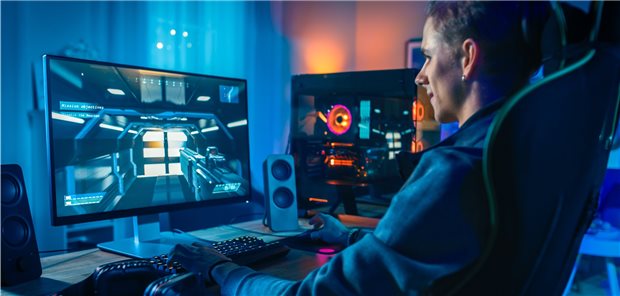 Langes Sitzen kann gefährlich sein Fesselndes Computerspiel: Im Schnitt rund vier Stunden täglich verbrachten die Studienteilnehmerinnen und Studienteilnehmer im Sitzen.