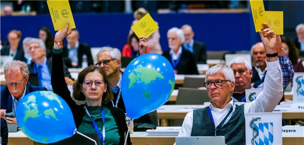Fordern schnelle und konsequente Maßnahmen gegen den Klimawandel: Die Delegierten des 125. Deutschen Ärztetags.