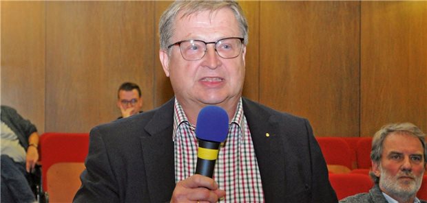 imland Kliniken auf der Kippe: Bürger sind in Sorge Forderte bei der Veranstaltung eine Perspektive für das in finanzielle Nöte geratene Krankenhaus: Dr. Steffen Oehme, Chefarzt am Eckernförder Gelenkzentrum.