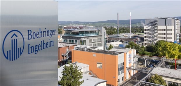 Boehringer verbucht erneut Umsatzrekord Forschendes Familienunternehmen – Blick über das Stammgelände in Ingelheim.