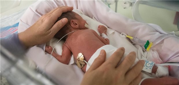 Frühchen im Inkubator: Eine einzige Injektion von Nirsevimab schützt die ganze Saison vor schweren RSV-Infekten.