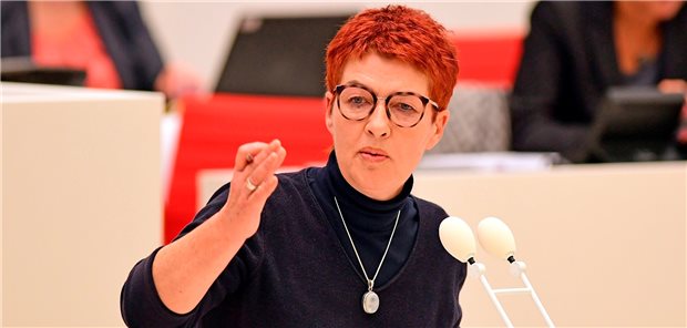Carla Kniestedt – vom Fernsehen in die Gesundheitspolitik Früher Beobachterin, heute mischt sie selbst politisch im Brandenburger Landtag mit: Die Grünen-Abgeordnete Carla Kniestedt.