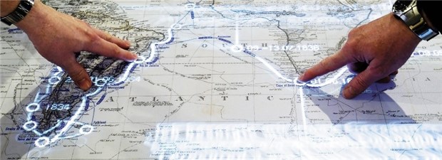 Mit Darwins Augen um die Welt Fünf Jahre fuhr Darwin mit bei der abenteuerlichen Weltumsegelung auf dem Vermessungsschiff HMS Beagle. Die Reise führte ihn von Europa nach Brasilien und Feuerland und nach Australien und Südafrika.
