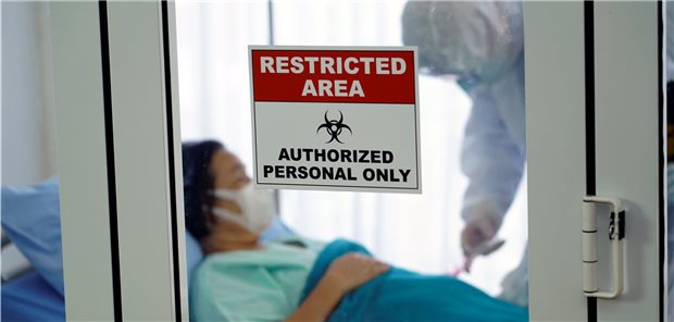 Viele COVID-19-Schwerkranke in New York Fünf Prozent der schwer erkrankten COVID-19-Patienten waren im Gesundheitswesen beschäftigt, so die Untersuchung aus New York.