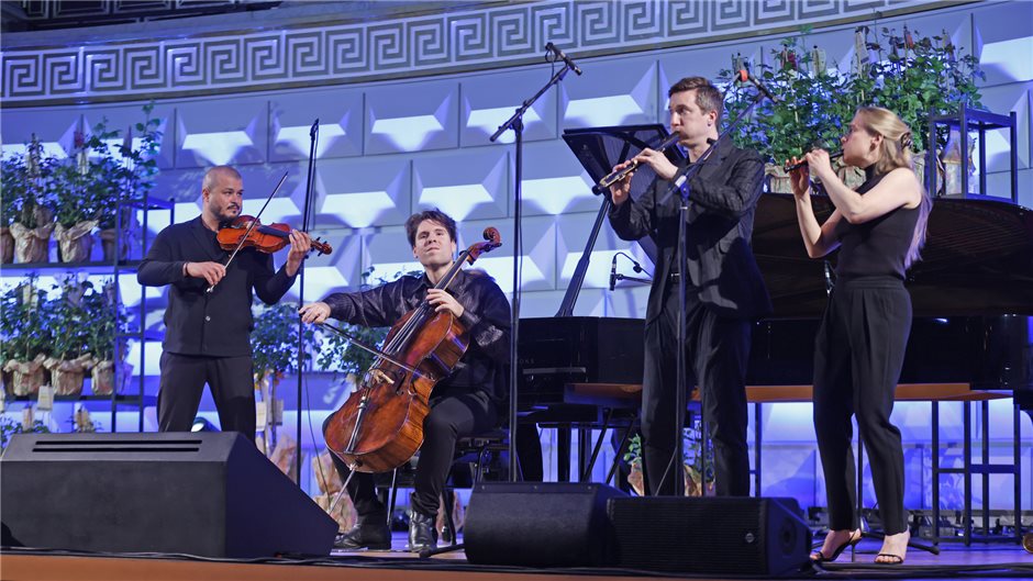 Für die musikalische Untermalung wurde gesorgt. 